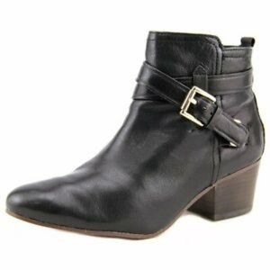 COACH PAULINE LEATHER BOOTIES - Black size 6.5